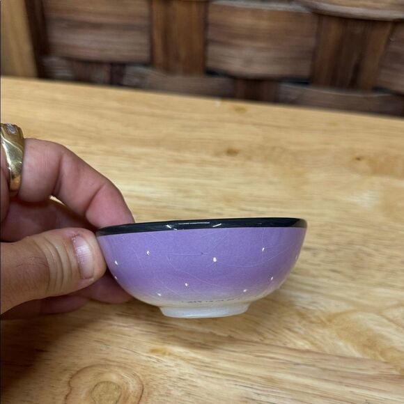 Handcrafted Multicolor Ceramic Bowl - Picture 2 of 4